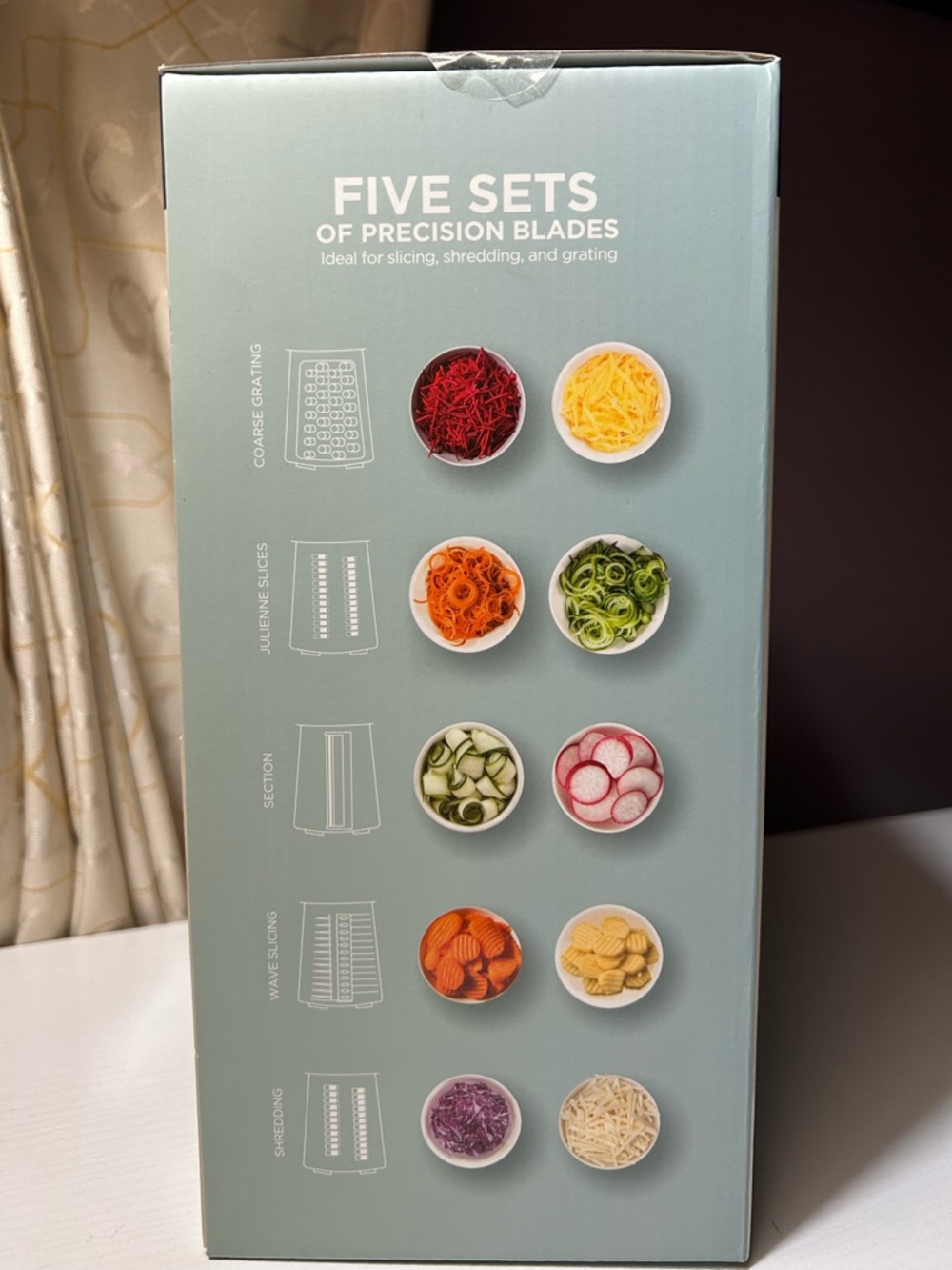 NEw! arte•san Navy 5-in-1 Rotary Grater. - Picture 7 of 7